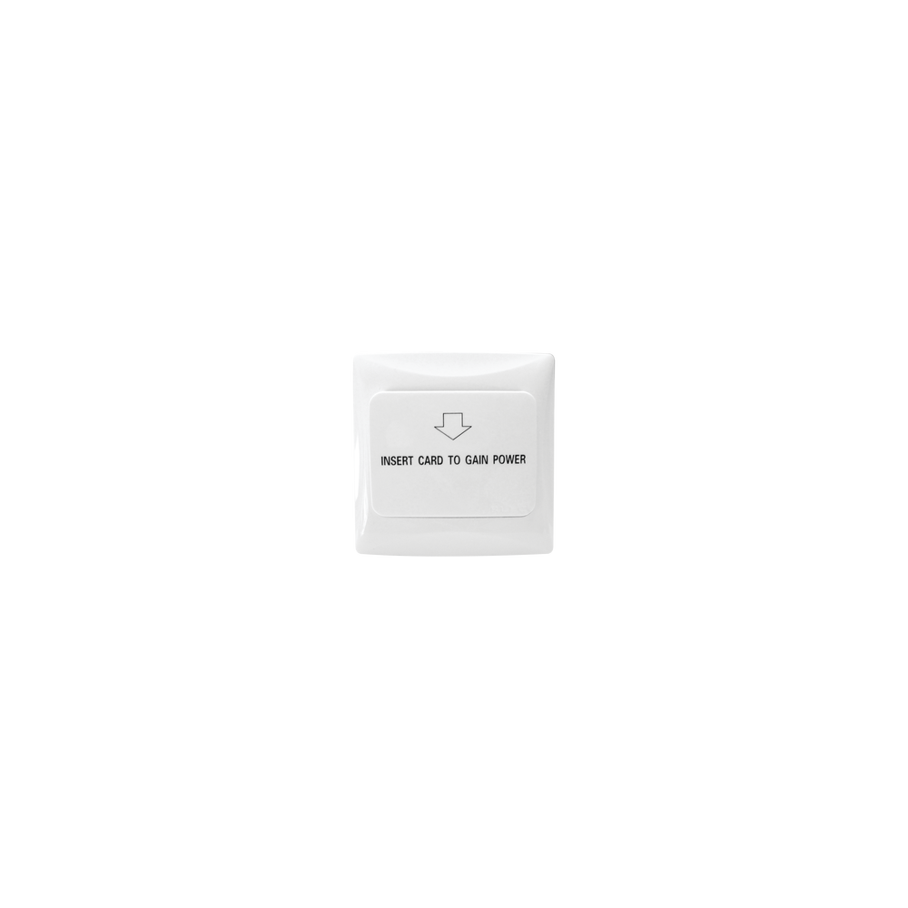 Interruptor de Energía para Habitación de Hotel / Habilita la corriente eléctrica al colocar la llave (tarjeta) de la habitac