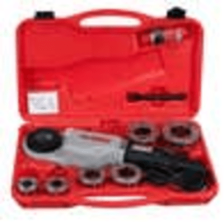 Tarraja Eléctrica para Tubo / 1010 W / Capacidad 1/2"-2" / Velocidad Roscado 25-15 rpm / Reversa 58 rpm / Peso 6 kg / Doble Ais