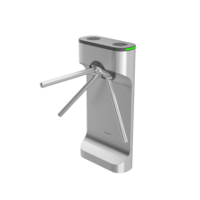Torniquete Trípode con Diseño Slim Ultra Estético / Uso Rudo / LEDs Indicador de Entrada y Salida / Acero Inoxidable / Exteri