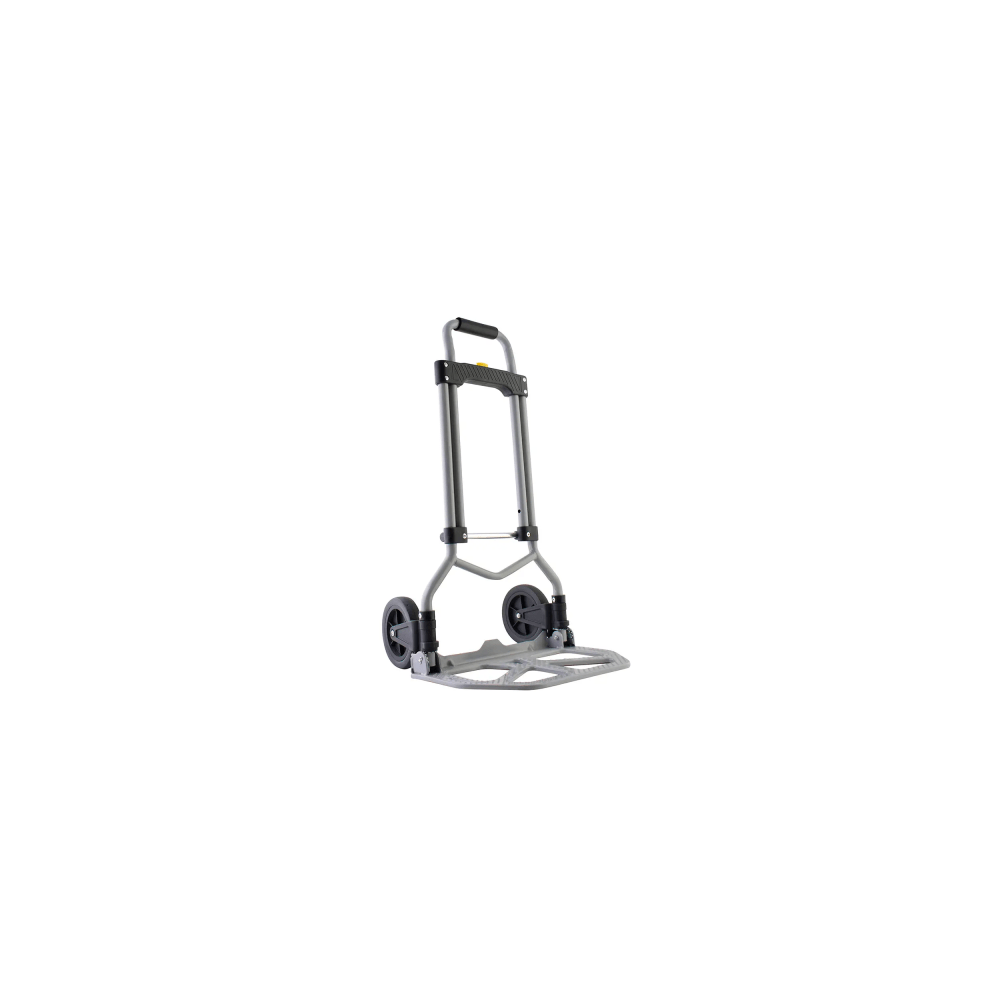 Diablo Plegable / Capacidad 60 kg / Jaladera de Hule Espuma / Botón Despliegue Rápido / Base Acero Antiderrapante / Llanta Hul