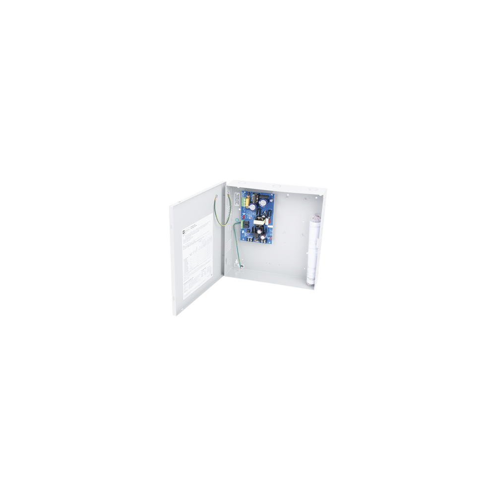 12 ó 24 Vcc @ 4 A  o 3A / fuente de alimentación / 1 salida / capacidad de baterías de respaldo / Requieren baterías.