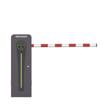 Barrera Vehicular con Brazo Abatible por Colisión 4 mts INCLUIDO / Derecha / Alto Desempeño / Brushless / Semáforo Rojo-Verde