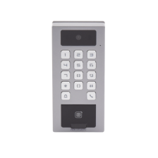 (PoE / 2 Relays) Terminal de Control de Acceso / Videoportero Multiapartamento Llamada a App / Teclado / Exterior Antivandálico