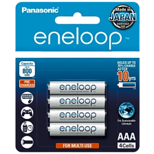 Batería Recargable AAA 1.2V ENELOOP / Ni-HM / Paquete de 4 Baterías