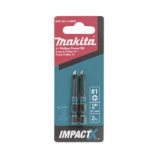Punta phillips  1 de 2” (51mm) impact-x punta ph1, blister con 2 piezas.