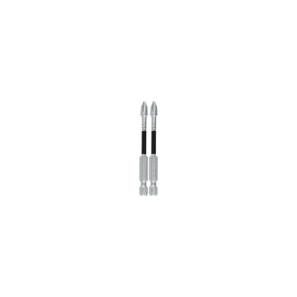 Broca reforzada phillips del  2 de 3", paquete con 2 piezas.