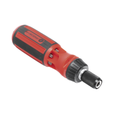 Desarmador 6 en 1 con Mango de Agarre Plástico (Torx 10 y 20, Hexagonal 5, PH0, PH2, Plana 5)