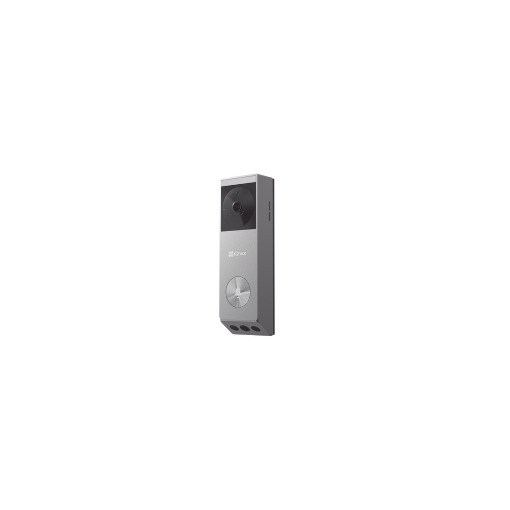 Doorbell de Batería Recargable con Transformador de 5Vcc o Panel Solar (Incluye Panel)/ 3 megapíxel/ Doble Lente/ Protección