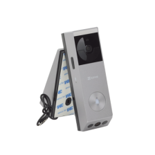 Doorbell de Batería Recargable con Transformador de 5Vcc o Panel Solar (Incluye Panel)/ 3 megapíxel/ Doble Lente/ Protección