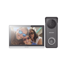 Kit de Videoportero Hibrido TurboHD con Pantalla LCD touch de 7" Wi-Fi/ Frente de Calle para Exterior Metalico/ 720p (1 Megapíx