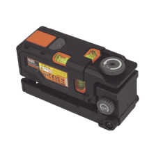 Nivel Láser Rojo de Bolsillo con Rotación de 360º y Alcance de 9.1 metros. Con montaje Mágnetico y para Tripoide