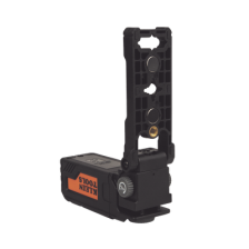 Nivel Láser Rojo de Bolsillo con Rotación de 360º y Alcance de 9.1 metros. Con montaje Mágnetico y para Tripoide