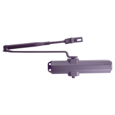 Cierrapuertas Fuerza 4/ Para puertas de hasta 1100 mm de Ancho/ Color Chocolate Oscuro /Certificación UL/ Ideal Puertas Madera