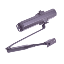 Cierrapuertas Fuerza 4/ Para puertas de hasta 1100 mm de Ancho/ Color Chocolate Oscuro /Certificación UL/ Ideal Puertas Madera