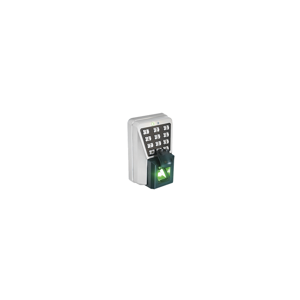 (ZK MA500)Lector IP de Huella y Proximidad con Teclado Antivandálico para Exterior / Administración con software o de manera a
