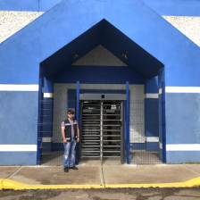 Torniquete Sencillo / Cuerpo Completo / Interior/Exterior / 100% Acero con Pintura Gris / EJE CENTRAL de Acero Inoxidable /Acaba