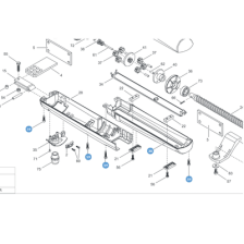 Tapas inferiores para motores AXO 5024