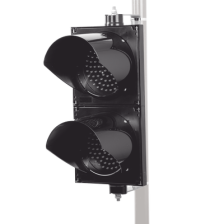 Semáforo / Señalización Rojo y Verde / Diametro 20 cm.