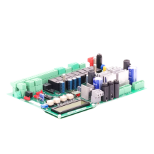 Tarjeta electronica para motores de dos hojas abatibles con decodificación radio incorporada