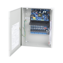 12 Vcc @ 10 A / fuente tipo control / 8 entradas a 8 salidas / aplicaciones control de acceso, alarmas, y detección de Incendio