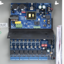 12 Vcc @ 10 A / fuente tipo control / 8 entradas a 8 salidas / aplicaciones control de acceso, alarmas, y detección de Incendio