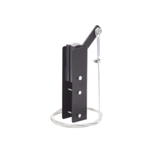 Articulación para mástil con iluminación LED para Barrera KXBGGALED izquierda.