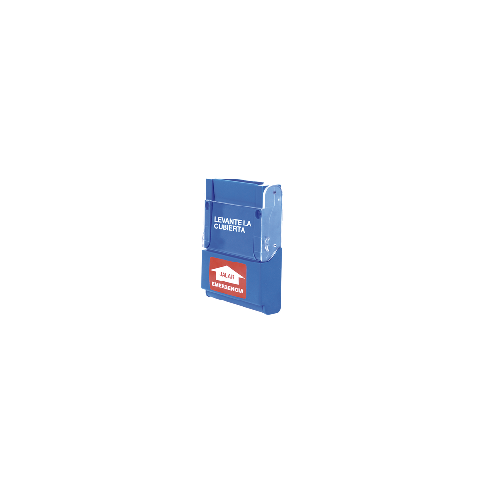 Estación manual de Emergencia / Policarbonato Alta Resistencia / 2 Años Garantia
