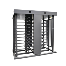 Torniquete Doble / Cuerpo Completo / Interior/Exterior / 100% Acero con Pintura Gris / EJE CENTRAL con Pintura Gris / Acabado de