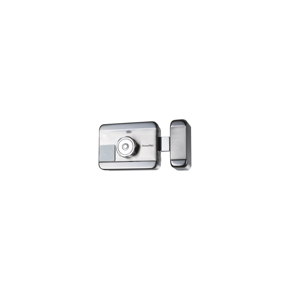 Cerradura Eléctrica Motorizada / Con Lector de Tarjetas de Proximidad (EM 125Khz)  / Exterior