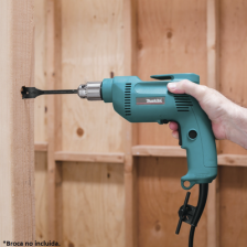 Taladro 120 Vca (3/8") velocidad variable de 0 a 2500 RPM, Potencia 530 W. incluye llave de mandril