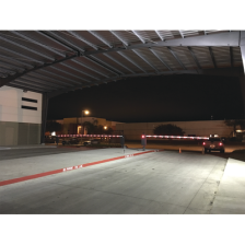 Mástil de aluminio para barreras vehiculares XB6000