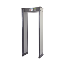Arco Detector de Metales de 6 Zonas con Anclaje para Fijarse al Piso. Incluye Sensor IR para evitar falsas Alarmas / Certificado