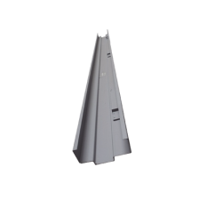 Jamba de contra galvanizada 7' 0", 5 3/4" con preparación para pestillo izquierdo Compatible con puerta 5041, 5043, 5042, 5046,