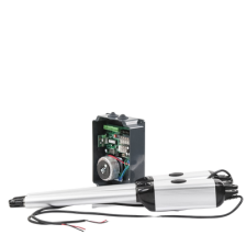 Kit de brazos para automatizar portones vehiculares abatibles de 2 hojas/ 3 Mts / 300 Kg / Uso solo residencial / Compatible con