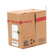 Bobina de 305 Metros / Cable de Cobre / 4 X 18 AWG / Tipo Alarmas UL / Para Interior / Color Gris / Para Aplicaciones de Alarmas