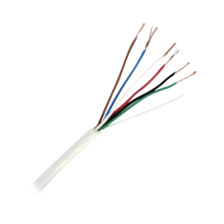 Bobina de Cable de 152 Metros de 6 x 20 AWG / BLINDADO / Color BLANCO / Aplicaciones en Control de Acceso, Audio e Instrumentaci
