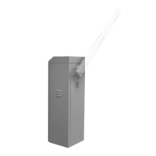 Barrera vehicular izquierda / Soporta brazo de hasta 3 m / Apertura en 1.5 s /Final de carrera ajustable por programación / Mov