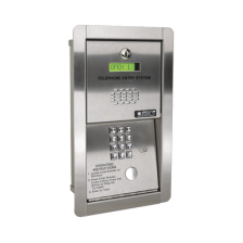 Audioportero telefónico / 600 números telefónicos / Control para 2 puertas / Empotrable / Marcación a 16 digitos / Linea dig