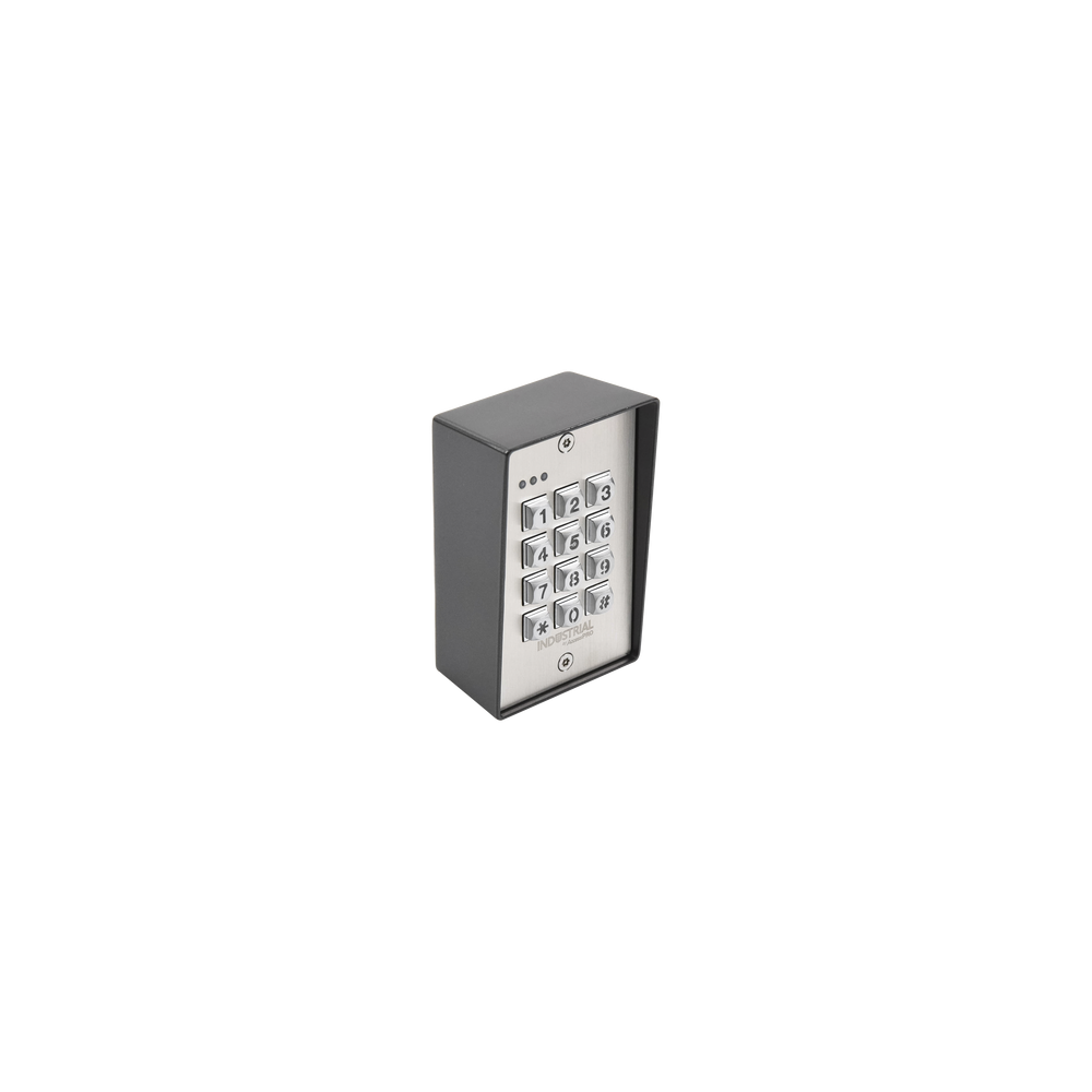 Teclado exterior/interior antivandálico, 3 relevadores, salida wiegand, 1200 usuarios
