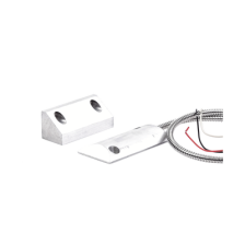 Contacto Magnético para Piso, Salida Dual NC/NA, GAP 65mm, Cubierta de Aluminio con 55cm de Cable Blindado