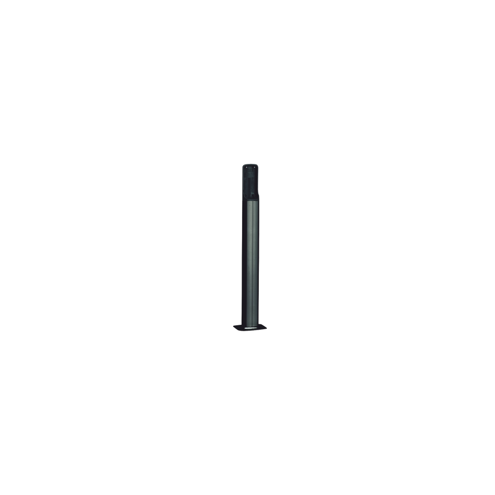 Base de PVC para fotoceldas CAME, Color Negro, Altura de hasta 500 mm .