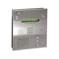 Control de acceso / Gabinete empotrable / 2 puertas / 3000 números telefónicos / 11 dígitos / Directorio en pantalla / Lineas