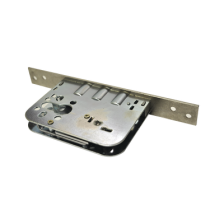 Cerradura de embutir auxiliar de bulones, sin resbalón y escudo E300L.