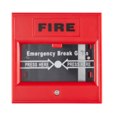 Botón de Salida de Emergencia / Color Rojo con Leyenda "FIRE" / Interior / NO / NC