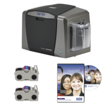 Kit de Impresora de tarjetas PVC DTC1250e/ Una Cara / Incluye: 2 Ribbons Color y Software/ 3 Años Garantia