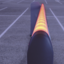 Kit COMPLETO Barrera Derecha XB / Brazo de 5 Metros con Iluminacion LED Rojo-Verde / Incluye Sensor de masa, Transformador, Lazo