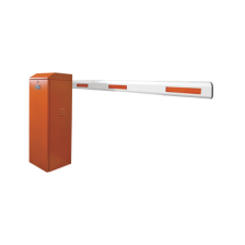 Barrera vehicular derecha / Soporta brazo de hasta 3 m / Apertura en 1.5 s /Final de carrera ajustable por programación / Movim