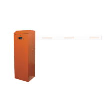 Barrera vehicular derecha / Soporta brazo de hasta 5.5 m / Final de carrera ajustable por programación / Movimiento fluido / Di