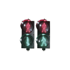 Semaforo peatonal con indicador alto/siga dinámico de 300 mm de diametro