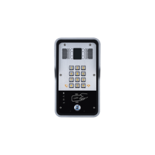 Audio Portero IP  2 líneas SIP con relevador integrado, Lector RFID para acceso por clave numérica, tarjeta o llamada remota,